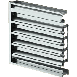 Greenheck EAC-401 Combination Louver Damper Drainable Blade 4-Inch Depth