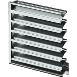 Greenheck ESJ/EDJ Series Stationary J Blade Louver