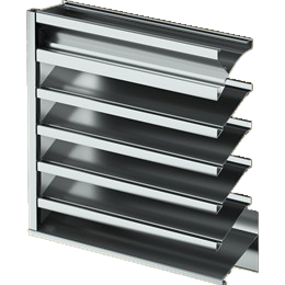 Greenheck ESD Series Stationary Drainable Blade Louver