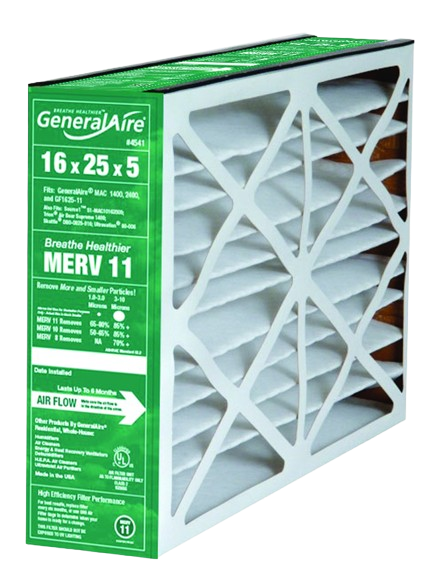 GF-4541 MERV 11 - Pleated Filter (16" x 25" x 5")
