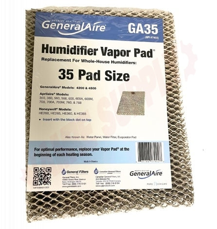 GF-35 Humidifier Evaporator Pad