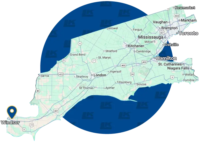 LK Metal Products Service Area