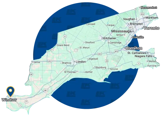 LK Metal Products Service Area