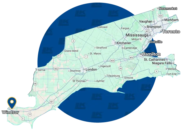 LK Metal Products Service Area